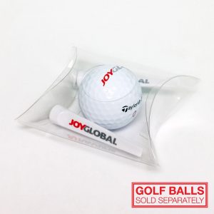 1 Ball Pillow Pack w/2 Logo'd Indestructible Tees